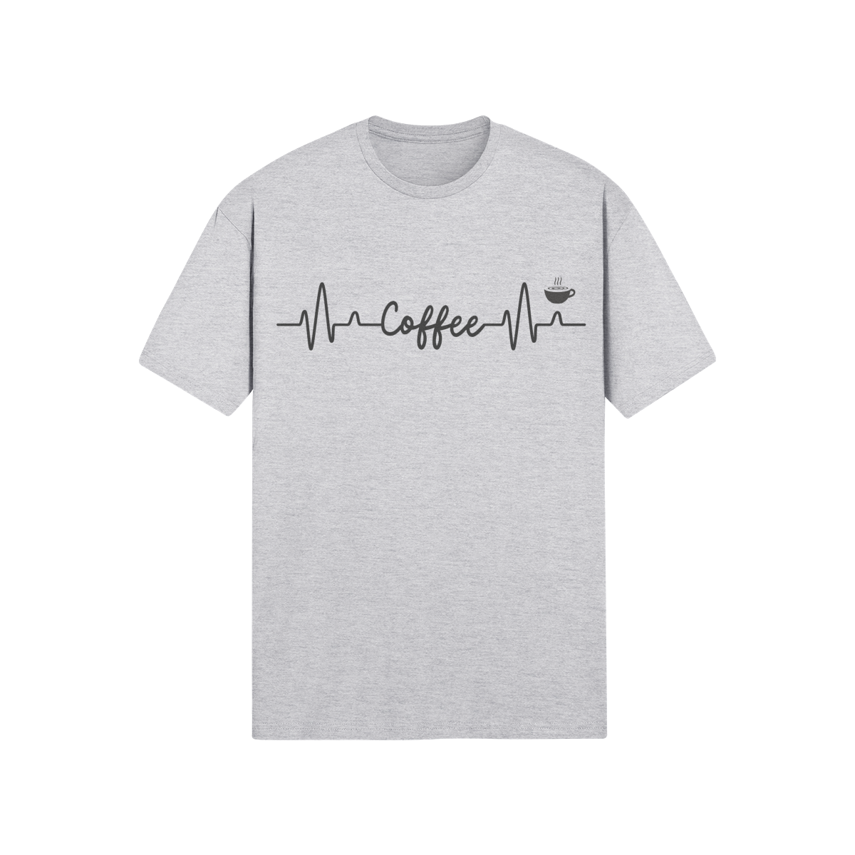 Coffee Heartbeat - T-Shirt (DT)