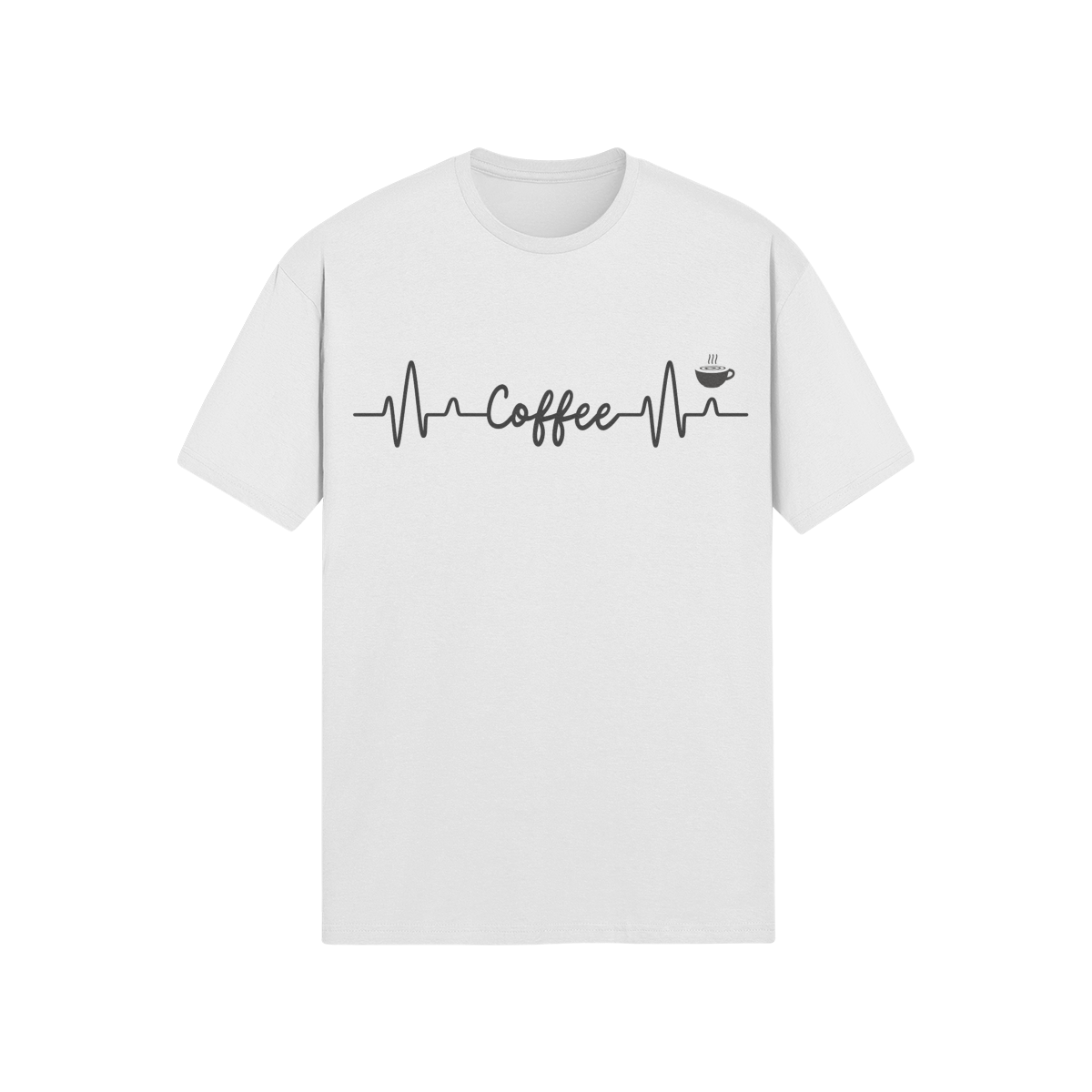 Coffee Heartbeat - T-Shirt (DT)