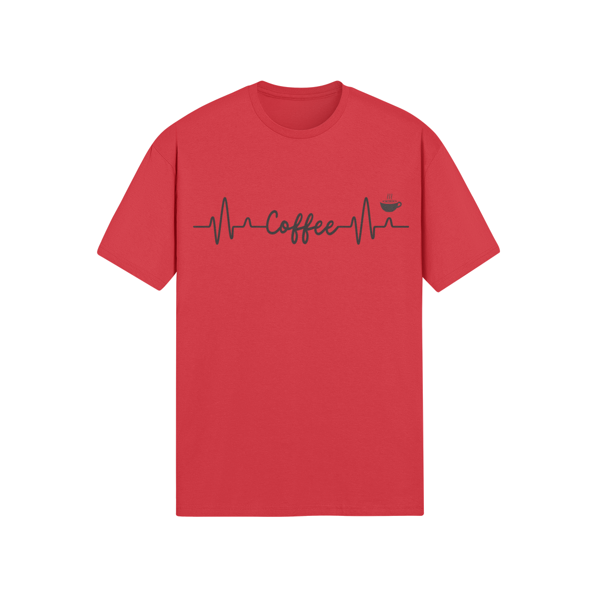Coffee Heartbeat - T-Shirt (DT)