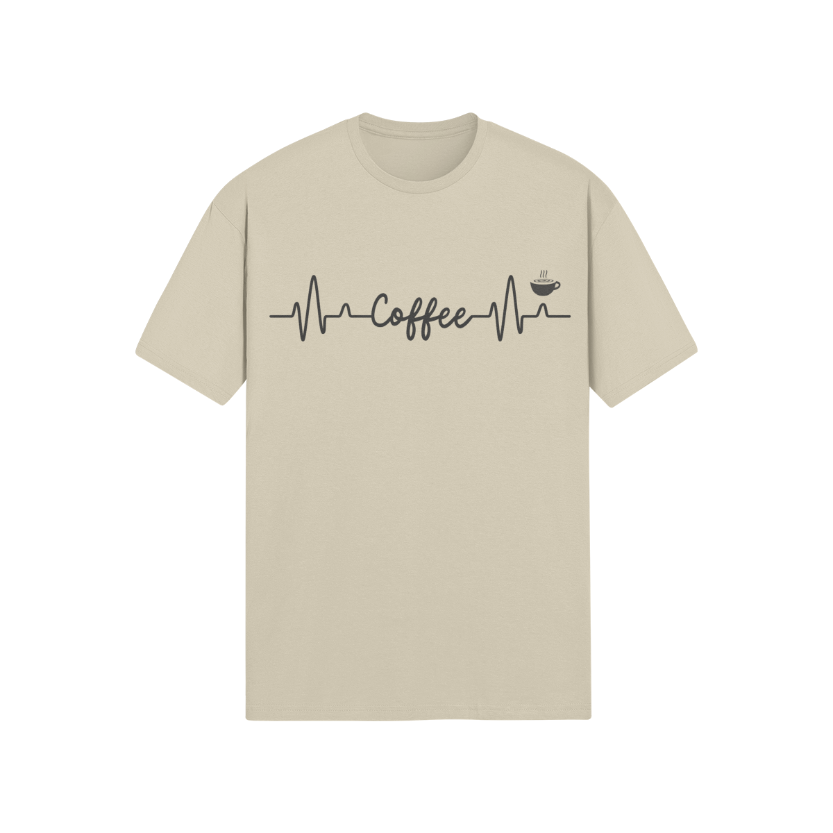 Coffee Heartbeat - T-Shirt (DT)