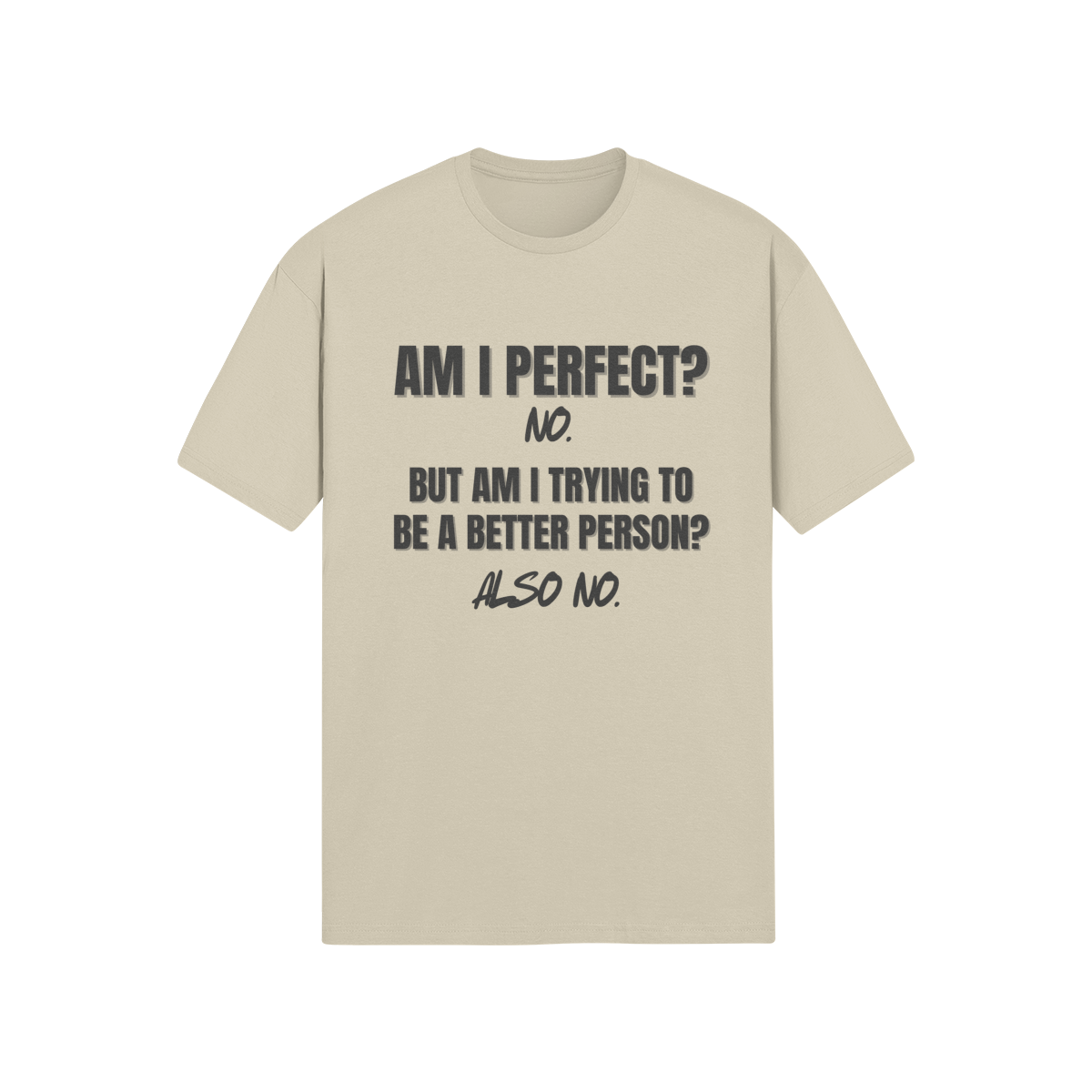 "Am I Perfect?..." SoftStyle T-Shirt (DT)