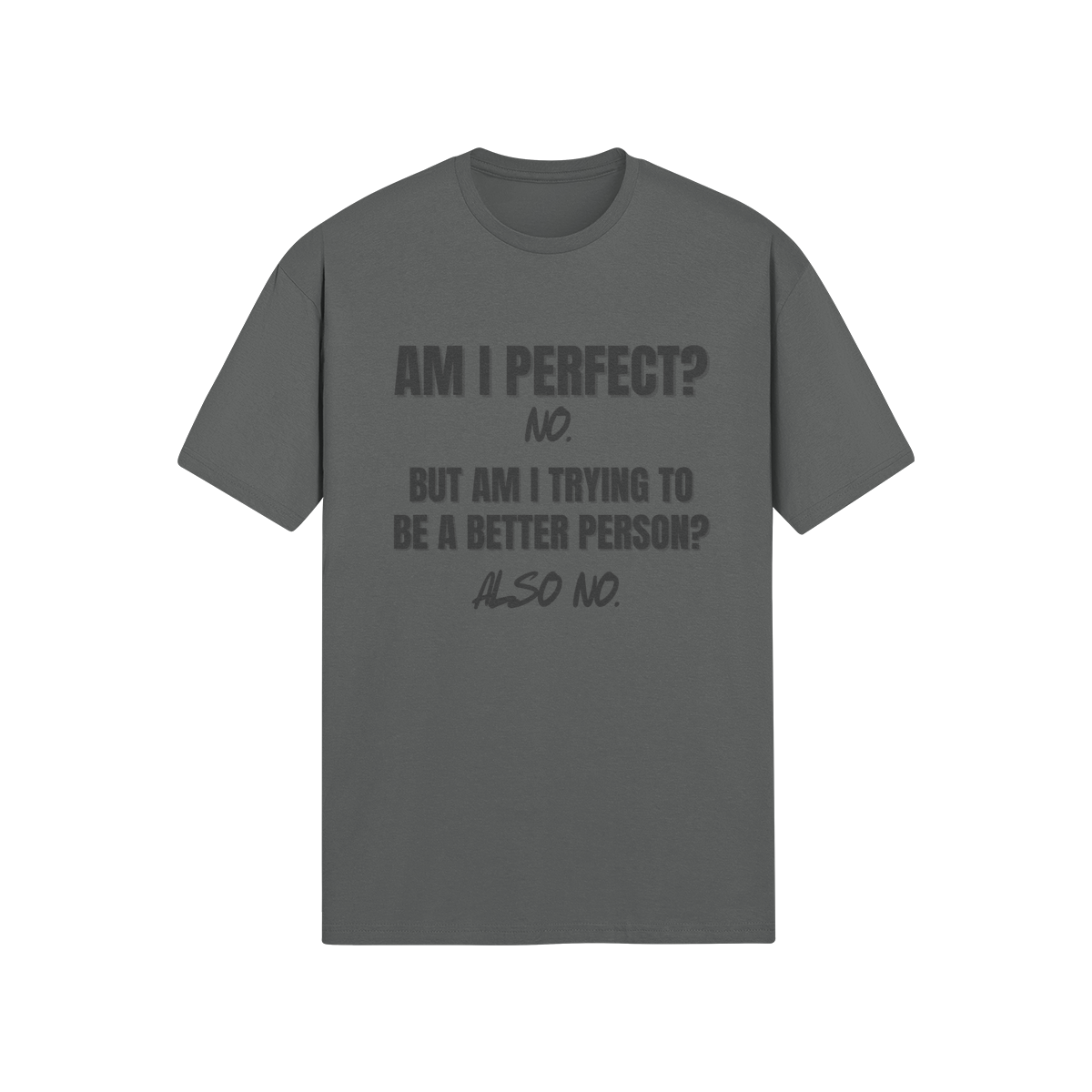 "Am I Perfect?..." SoftStyle T-Shirt (DT)
