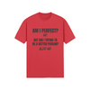 "Am I Perfect?..." SoftStyle T-Shirt (DT)