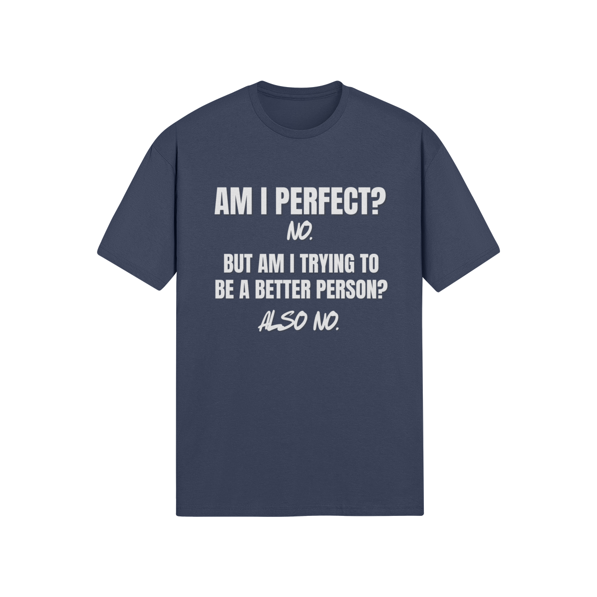 "Am I Perfect?..." - T-Shirt (LT)