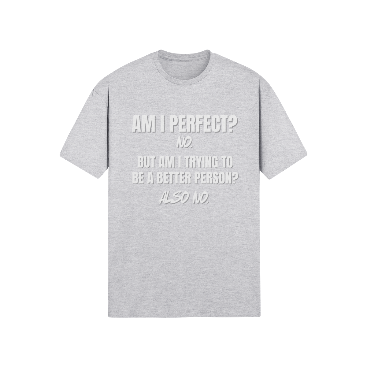 "Am I Perfect?..." - T-Shirt (LT)
