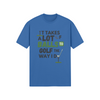 It takes a lot of balls to golf the way I do" - T-Shirt (DT)