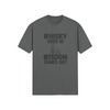 "Whisky Goes In. Wisdom Comes Out" - T-Shirt (DT)
