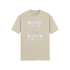 "Whisky Goes In. Wisdom Comes Out" - T-Shirt (LT)
