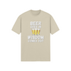 "Beer Goes In. Wisdom Comes Out" - T-Shirt (LT)