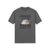"Coffee Goes In. Wisdom Comes Out" - T-Shirt (DT)