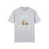 "Rum Goes In. Wisdom Comes Out" - T-Shirt (LT)