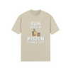 "Rum Goes In. Wisdom Comes Out" - T-Shirt (LT)