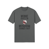 "Wine Goes In. Wisdom Comes Out" - T-Shirt (DT)