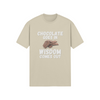 "Chocolate Goes In. Wisdom Comes Out" - T-Shirt (LT)