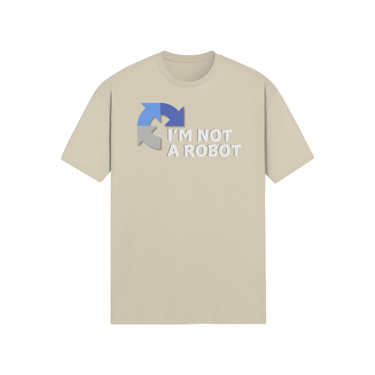 "I'm Not A Robot" - T-Shirt (LT)(Print both sides)