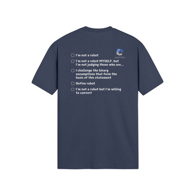 "I'm Not A Robot" - T-Shirt (LT)(Print both sides)