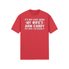 "It's not easy being my wifes arm candy" - T-Shirt (LT)