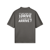 "It's not how you drive. It's how you arrive" - Polo Golf Shirt (LT)