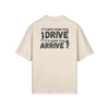 "It's not how you drive. It's how you arrive" - Polo Golf Shirt