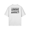"It's not how you drive. It's how you arrive" - Polo Golf Shirt