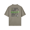 "It Takes A Lot Of Balls To Golf The Way I Do" - Polo Golf Shirt (DT)