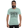 "That's What I Do. I Drink Scotch and I know Things." - T-shirt, unisex (DT)