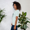 "And yet, despite the look on my face, you're still talking." - T-shirt, unisex (DT)