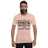 "That's What I Do. I Drink Scotch and I know Things." - T-shirt, unisex (DT)