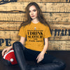 "That's What I Do. I Drink Scotch and I know Things." - T-shirt, unisex (DT)