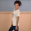 "And yet, despite the look on my face, you're still talking." - T-shirt, unisex (DT)