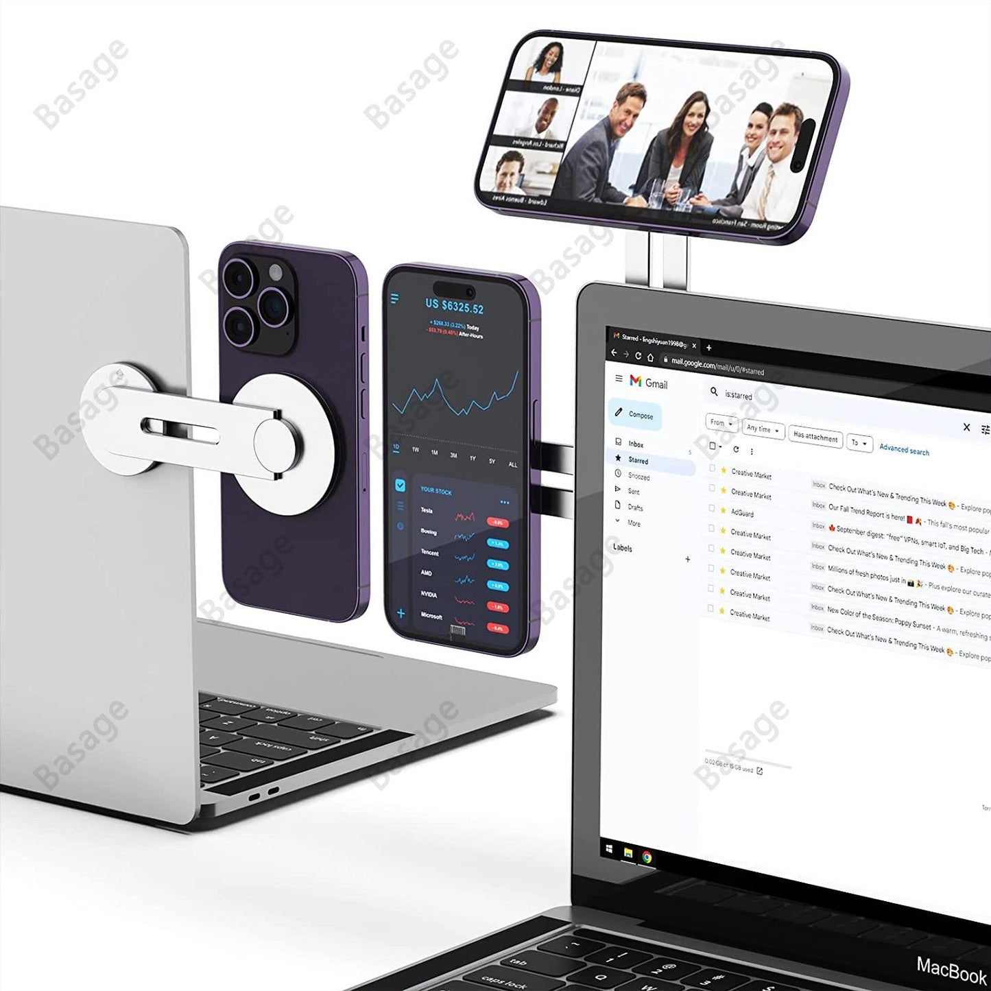 Continuity Phone Laptop Holder